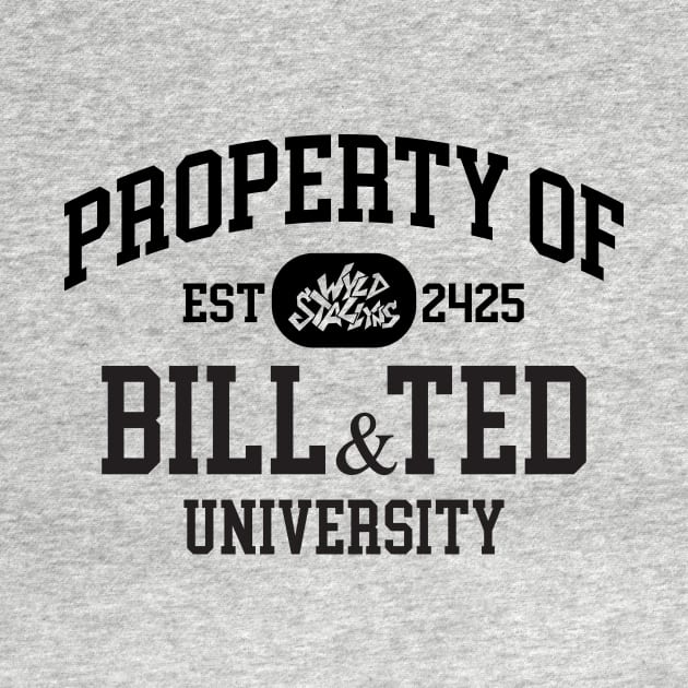 Bill & Ted University by WMKDesign